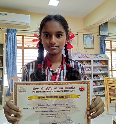 Gayathri B S, 7A