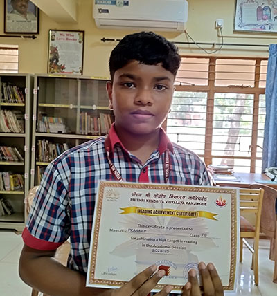 Pranav P, 7B