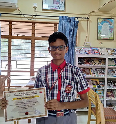 Vihaan Murali Menon, 7B